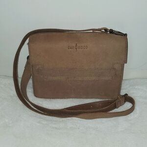 Day & Mood Leather Irene Vintage Crossbody Leather Front Flap Messenger Bag